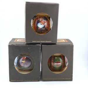 Harley-Davidson  Ornaments Set of 3